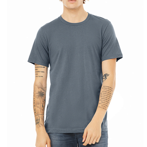 Adult Men's 100% Cotton O-Neck <b>Short</b> <b>Sleeve</b> Casual T-Shirt with Customized Printing Breathable & Quick Dry Solid Pattern - Product Image 1