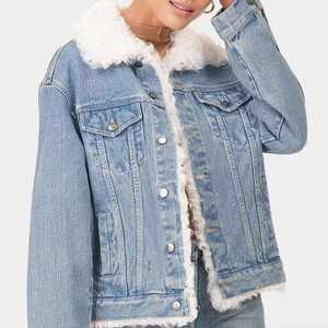 Veste en jean à manches longues pour femmes, de haute qualité, tendance en Europe et en Amérique, manteaux décontractés pour femmes - Product Image 1