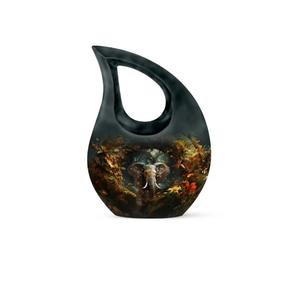 Urna Funeraria de Metal Negro en Forma de Lágrima Pequeña para Cenizas de Adultos, Hombres y Mujeres, Venta al por Mayor - Product Image 5