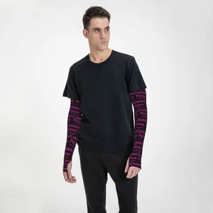 Custom Printed Seamless Eco-Friendly <b>Cycling</b> Arm Sleeves Unisex Anti-Uv Spandex Polyester Compression Cover Adults - Product Image 5
