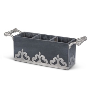 Organizador de Cubiertos de Madera de Mango de Tres Niveles, Ecológico y de Moda, para Encimera - Product Image 3