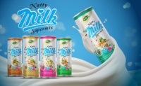 Fabricant vietnamien de boissons super-mix aux noix OEM/ODM, saveur sésame noir, noix de cajou, soja, haricots rouges, haricots mungo