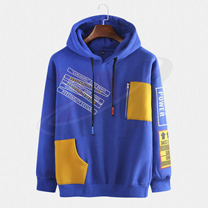 Conjunto de Sudadera con Capucha y Pantalones Jogger para Hombre, Cómodo, de Mezcla de Algodón, Lavado, 100% Algodón, Tejido Grueso, Novedad Esencial - Product Image 1