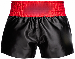 Pantalones cortos de Muay Thai, ligeros, de tela satinada, con logo personalizado, transpirables, para entrenamiento en el gimnasio, con cintura elástica, ropa deportiva para hombres y mujeres - Product Image 4