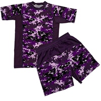 Meilleure qualité, designs personnalisés, rashguards de compression BJJ, panneau en maille, shorts de grappling Jiu Jitsu, ensembles uniformes unisexes, respirants