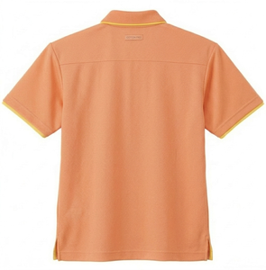 Camiseta de Verano para Hombre, Personalizada, Color Durazno, Manga Corta, Transpirable, de Secado Rápido, para Golf, Ajuste Atlético, Tejido 100% Algodón, Color Sólido - Product Image 2