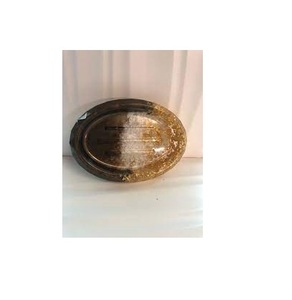 Moderna Jabonera Ovalada de Resina con Puntos Dorados, Impermeable, de Pared, Ecológica, Accesorio de Baño - Product Image 2
