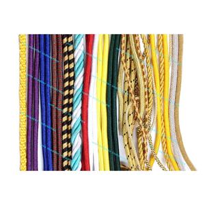 Corde de cordon d'épaule uniforme de cérémonie en fil Aiguillette confortable pour une utilisation vestimentaire avec couleur et taille personnalisées - Product Image 1