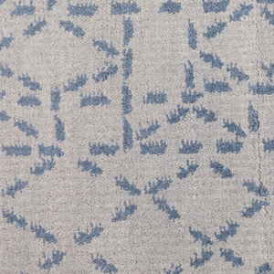 Tapis DECORDEC en laine tufté à la main, écologique, antidérapant, design géométrique moderne bicolore, à poils épais, pour salon et hôtel - Product Image 4