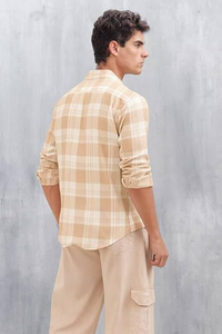 S-LINE <b>Men</b> Full <b>Sleeve</b> <b>Check</b> Cotton <b>Shirt</b>/<b>Shirt</b> for <b>Men</b> - Product Image 4
