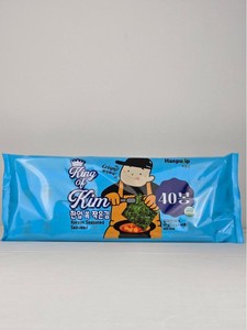 Nori Gim, Comida Coreana, King of Kim, Alga Nori Coreana Tostada y Sazonada, 40 Piezas, Bolsa de Snacks Secos, Alga Marina Crujiente y Saludable, 40 Piezas Gim - Product Image 6