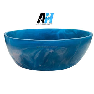 Haute qualité personnalisé fabriqué à la main haute-poli résine bol corne ustensiles de cuisine servant soupe bol sculpté Technique - Product Image 2