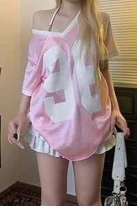 Fournisseur de fabrication de maillots unisexes en maille à sublimation personnalisée, à col ras du cou et manches courtes, pour le streetwear - Product Image 2