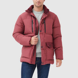 Abrigos de Plumón para Hombre, a la Moda, Más Vendidos en Línea, Otoño Invierno 2025, Color Sólido - Product Image 3