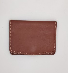 Porte-cartes en cuir véritable personnalisé de haute qualité pour homme, mini portefeuille de poche intelligent et fin en cuir Crazy Horse, étui de passeport - Product Image 2