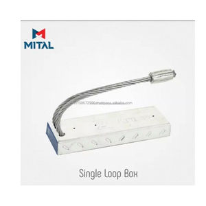 Caja Conectora de Bucle Único de Hormigón Prefabricado de Alta Capacidad de Carga con Carcasa de Alambre de Acero Galvanizado para Soporte Estructural de Edificios - Product Image 3