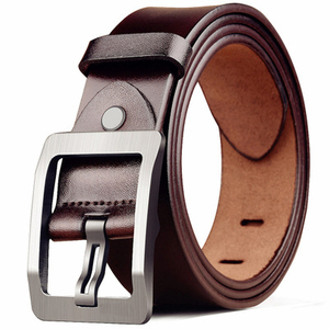 Cinturón de Hebilla Resistente y Duradero para Hombre, Estilo Vintage, para Jeans y Pantalones, Oficina de Abastecimiento de Ropa de Bangladesh - Product Image 1