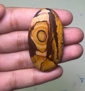Cabujón de Jaspe Outback de Alta Calidad, 100% Natural, Corte Ovalado, Piedra Preciosa Suelta para Joyería, Venta al Por Mayor desde Jaipur - Product Image 2