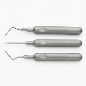Juego de Elevadores Quirúrgicos Dentales Optitech Healthcare TRD-923 de Acero Inoxidable con Empuñadura Ergonómica Moleteada, Instrumento Manual Clase I, CE - Product Image 1