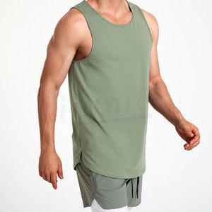 Top Selling Workout Fitness Bodybuilding <b>Running</b> Clothing Vest <b>Singlets</b> Stringer Shirt Gym Wear Men Tank Top - Product Image 1