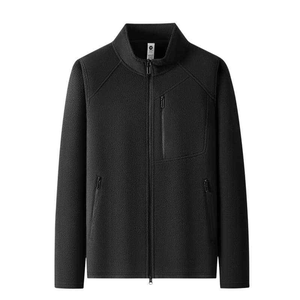 Blouson bomber pour homme en toile technique avec coque en coton naturel – Marquage personnalisé – Isolation hybride matelassée - Product Image 2