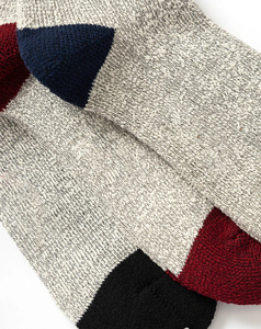 Best Selling OEM Men's Winter Casual Crew Breathable Comfortable Durable <b>Socks</b> Custom Designed Spandex/<b>Polyester</b> Low MOQ - Product Image 6