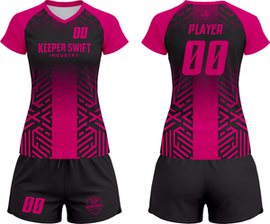 Uniforme de Voleibol SpikeStorm Pro, Kit de Voleibol AeroSpike Elite, ThunderHit Premium, 100% Poliéster, Sublimado, Completo - Product Image 1