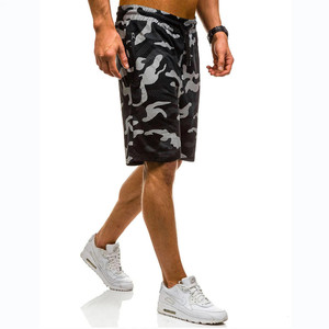 Shorts cargo camouflage personnalisés pour hommes, légers, imperméables, motif camouflage, shorts cargo amples - Product Image 2