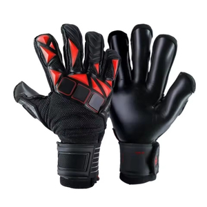 Guantes de portero profesionales en oferta, con protección de látex, tejido de nailon, para fútbol. - Product Image 1