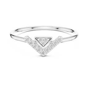 แหวนมอสซาไนต์ทรงกลมชุบทองคำสีกุหลาบ ดีไซน์เรียบหรูไม่ซ้ำใคร สำหรับเงินแท้ 925 ของแท้ ของขวัญแทนใจสำหรับคนรัก - Product Image 3