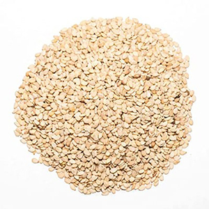 Graines de sésame blanc décortiquées, 100% pures, brutes, séchées automatiquement, triées Sortex 99,98%, pour la cuisson, origine Inde, durée de conservation 12 mois, personnalisable - Spicecentra - Product Image 1