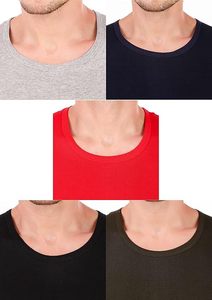 Camiseta Deportiva de Algodón Acanalado para Hombre, Sin Mangas, Sin Costuras, Ropa Deportiva, Material Peinado Anillado, Venta al por Mayor India - Product Image 3