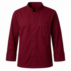 Chaqueta de Chef de Manga Larga, 100% Algodón, Unisex, Transpirable, con Cierre de Botones, para Cocina, Restaurante, Hotel, Ropa de Trabajo, ODM - Product Image 6