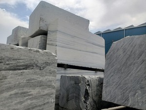 Blocs et grandes dalles de marbre gris nuage de qualité supérieure pour la décoration intérieure résidentielle, commerciale, hôtelière et de villas, et pour les revêtements de sol. - Product Image 6