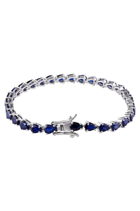 Pulsera de Zafiro Azul en Plata de Ley 92.5 KLSB-20626 - Product Image 3