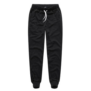 New Men Sweatpants casual with pockets elastic waist gym training <b>trousers</b> Men Sweatpants with Customized Logo and Size - Product Image 3