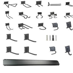 Gancho de Almacenamiento Resistente para Garaje, Gancho de Pared para Slatwall, Gancho de Acero para Almacenamiento de Herramientas, Organizador de Herramientas para Almacén GAPGAR011 - Product Image 3