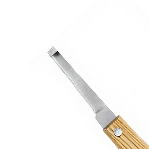 Cuchillo Profesional de Acero Inoxidable de Alta Calidad para Reparación de Pezuñas, para Mano Izquierda y Derecha, Herramienta para Reparación de Pezuñas de Ovejas y Caballos - Product Image 3