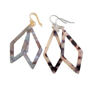 Conjunto de pendientes y pendientes hechos a mano para mujer, joyería de moda - Product Image 2