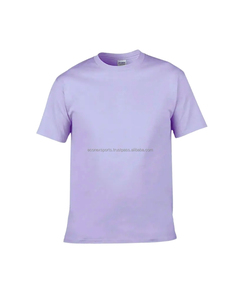 Camiseta de punto bordada con letras formales para hombre, hecha de poliéster/algodón con serigrafía, estilo de patrón sólido - Product Image 2