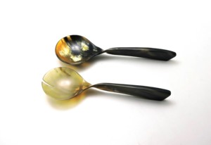 Best Design Eco-Friendly Horn <b>Salad</b> <b>Servers</b> Set of 2 Handmade From Natural Buffalo Horn Dishwasher Safe for Home Kitchen - Product Image 3