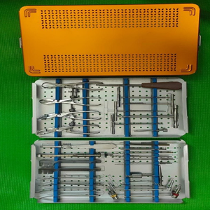 Kit d'instruments chirurgicaux vétérinaires pour chiens, outils orthopédiques manuels pour plaques de fixation, seringues en acier inoxydable certifiées CE Pentax - Product Image 6