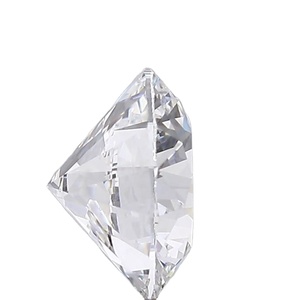Pierre précieuse en cristal de quartz créé en laboratoire HPHT, taille ronde brillante, 1,13 D SI1, certifiée IGI, blanche/noire/bleue, dos plat, pierres précieuses en vrac - Product Image 2