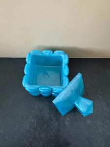 Boîte à bijoux décorative en résine artisanale de luxe, petite boîte à bijoux personnalisée en résine, boîte cadeau pour bijoux - Product Image 5