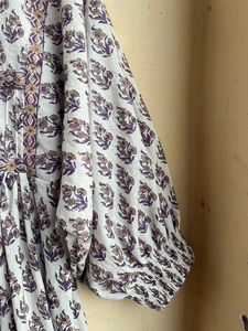 Robe maxi à imprimé floral bohème pour femmes, taille plus, robe d'été en coton avec broderie et pompon, style décontracté, longue robe maxi - Product Image 4