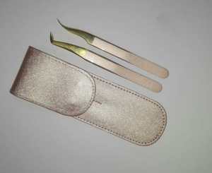 Vired Impex Vente Chaude Pince à Épiler en Acier Inoxydable à Pointe en Fibre, Dentelée, Antistatique, Durable, Précision Fine, Longueur 8-20mm, Personnalisable - Product Image 1