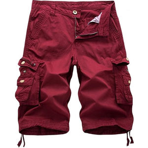 Shorts cargo décontractés pour hommes avec logo personnalisé, extensibles, à séchage rapide, tactiques, multi-poches pour la randonnée en plein air - Product Image 1