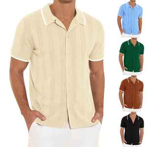 Polo décontracté à manches courtes tendance, confortable, idéal pour l'été, les aventures quotidiennes en plein air, coupe décontractée pour homme - Product Image 6