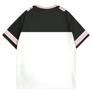 Camiseta Pesada de Verano para Mujer 100% Algodón 280 GSM de Corte Ancho con Hombros Caídos Transpirable Ropa al por Mayor en Stock por Lotes - Product Image 2