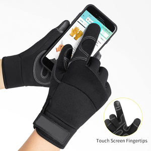 Gants de mécanicien haute résistance anti-coupure en cuir synthétique, gants de travail de sécurité pour usine et fabricant - Product Image 2